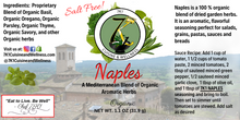 Load image into Gallery viewer, 7K1&#39;s Naples Mediterranean Blend - Organic