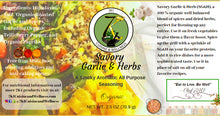 Load image into Gallery viewer, 7K1&#39;s Savory Garlic and Herbs - Organic