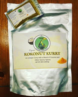 7K1's Kokonut Kurry Spice Blend - Organic (Wholesale 1lb)